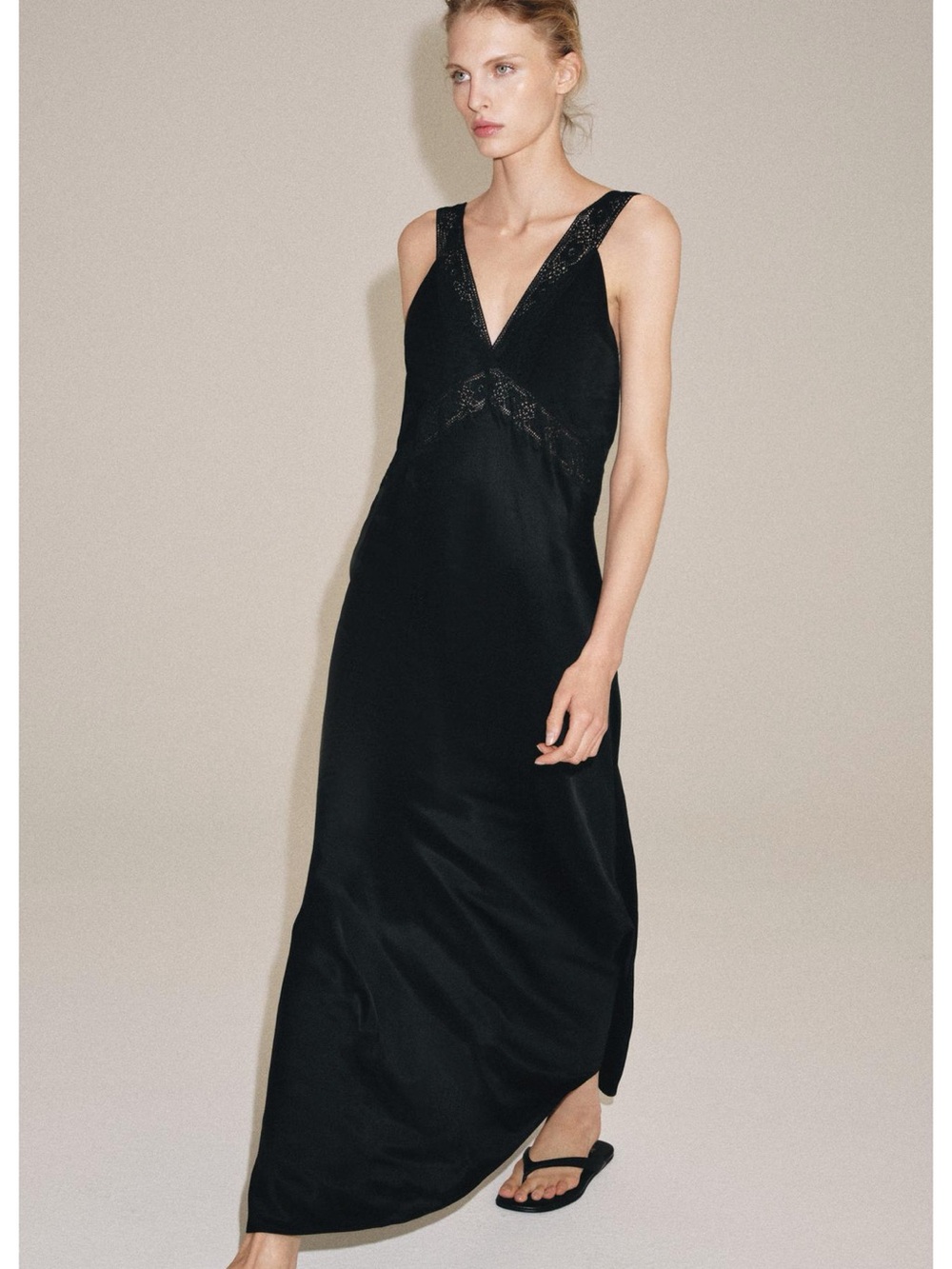NWT Zara ZW collection satin lace dress NWT Zara ZW collection satin lace dress